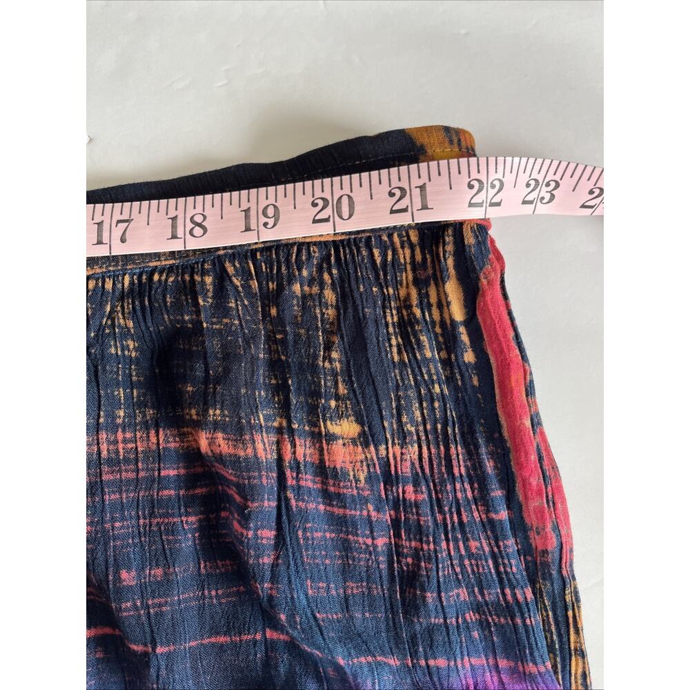 Greater Good Women's Boho Skirt Plus Size Tiered Lace Hem Ombre Hippie Peasant - Picture 10 of 11